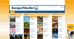 Desktop Screenshot of escapethis.net